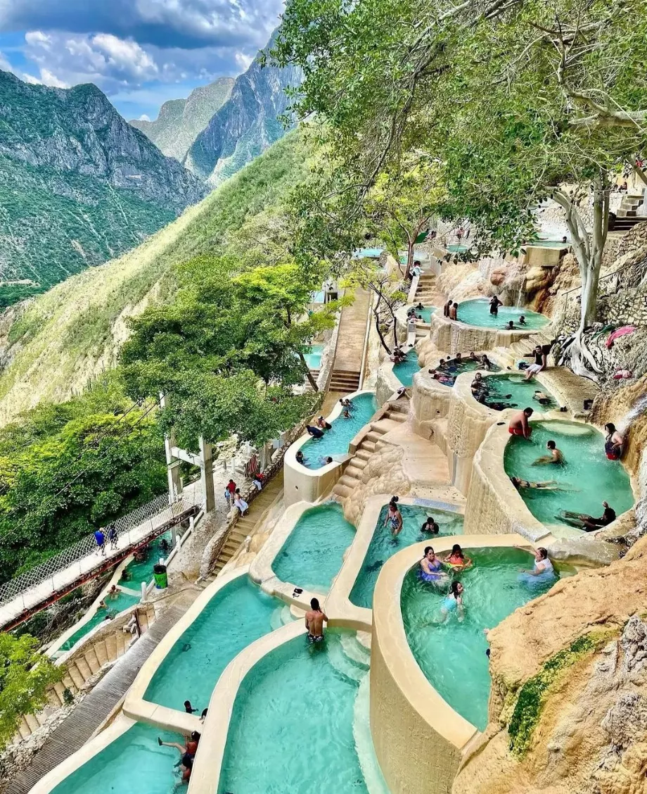 C'est l'un des endroits les plus visités par les Mexicains en vacances. (Photo : Instagram@grutasdetolantongomexico)