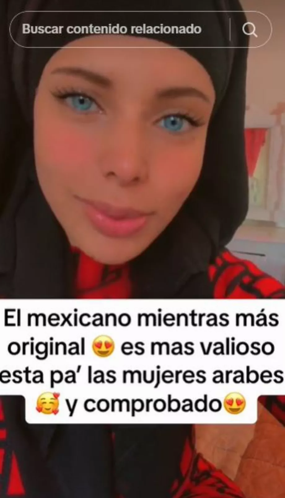 Le créateur de contenu a assuré que les Mexicains rendent folles les femmes arabes. (TikTok @assiyalcs)