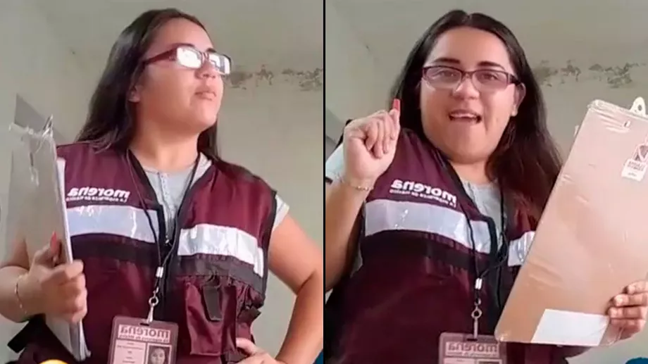Une jeune brune a attiré l'attention pour avoir chanté une chanson promotionnelle de Jorge Álvarez Máynez Crédit : TikTok/@rocioperez