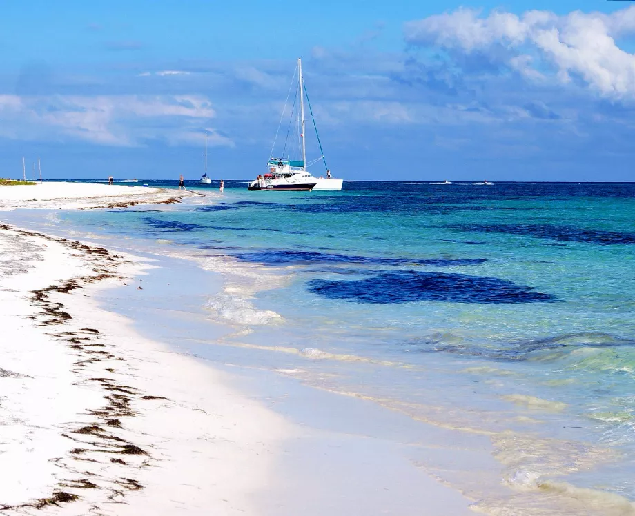 L'Allemande a déclaré que sa plage préférée était Isla Blanca. Crédit : Wikimedia Commons/Alfonzo Buscemi